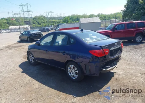 2010 Hyundai Elantra Blue из США, поврежденный, VIN KMHDU4AD8AU191185